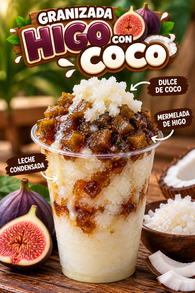Granizada de Higo y Coco