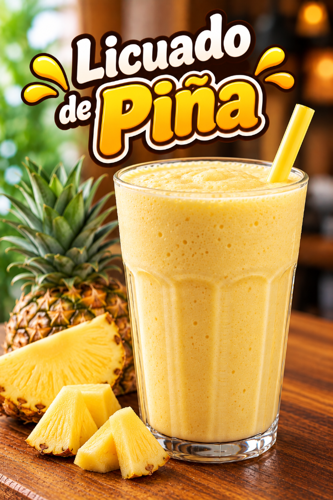 Licuado de piña