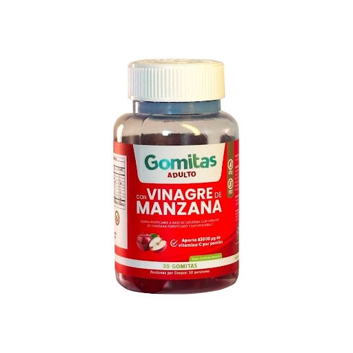 GOMITAS VINAGRE DE MANZANA X 30