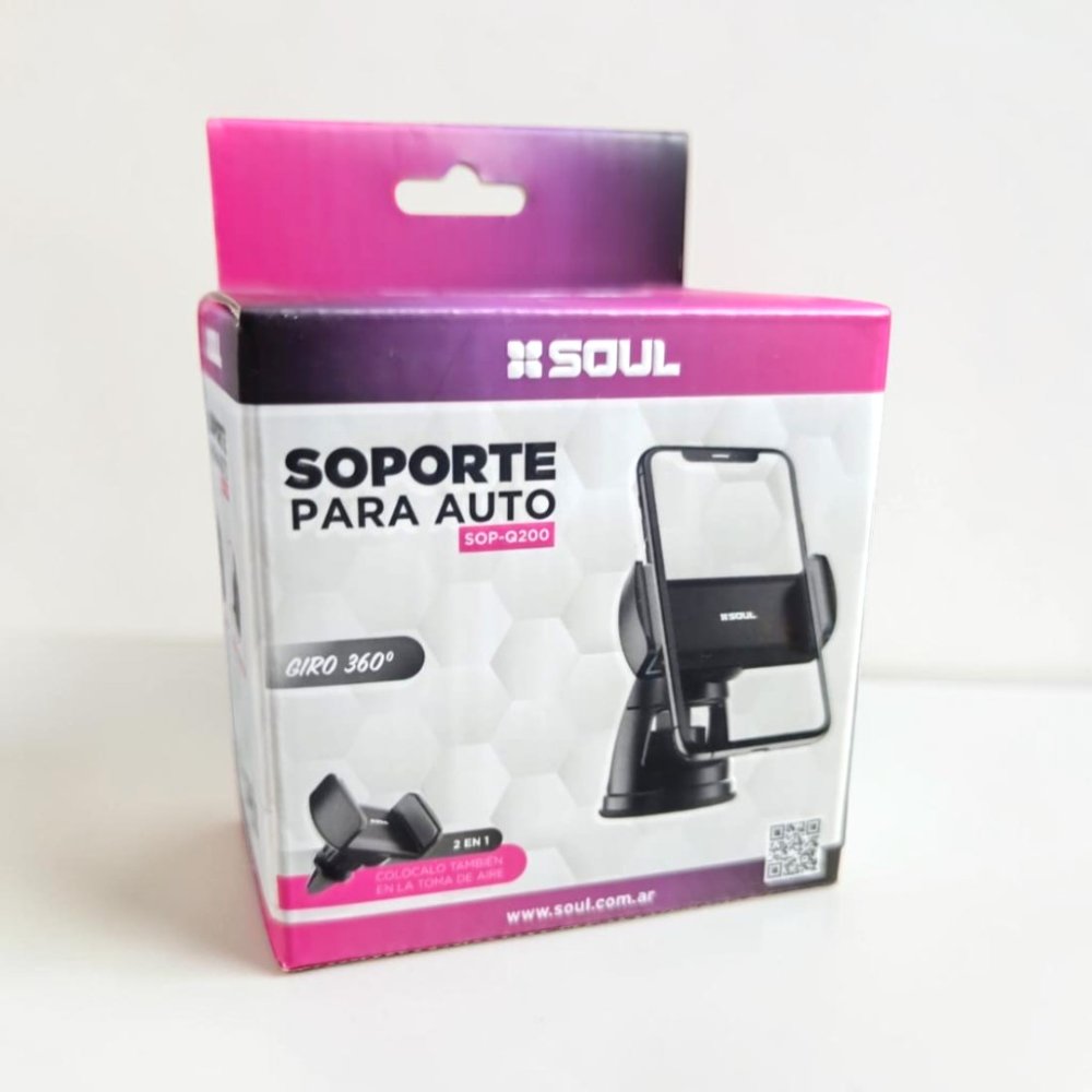 SOPORTE PARA AUTO SOUL SOP-Q200