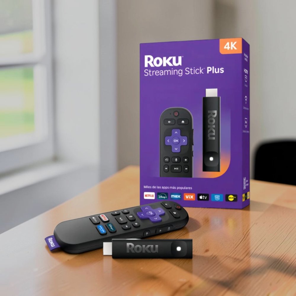 TV STICK ROKU STREAMER PLUS 4K/HDR/HDMI