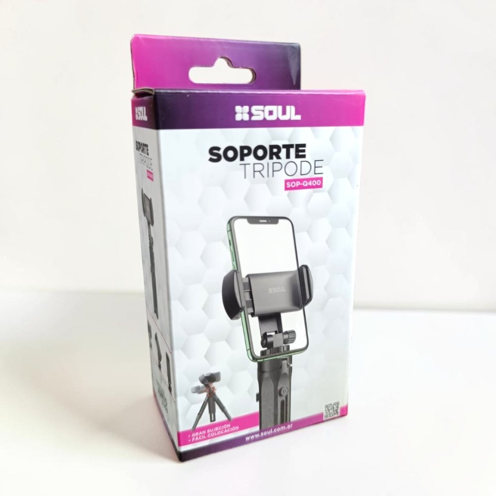 SOPORTE P/CELULAR TRÍPODE SOUL SOP-Q400
