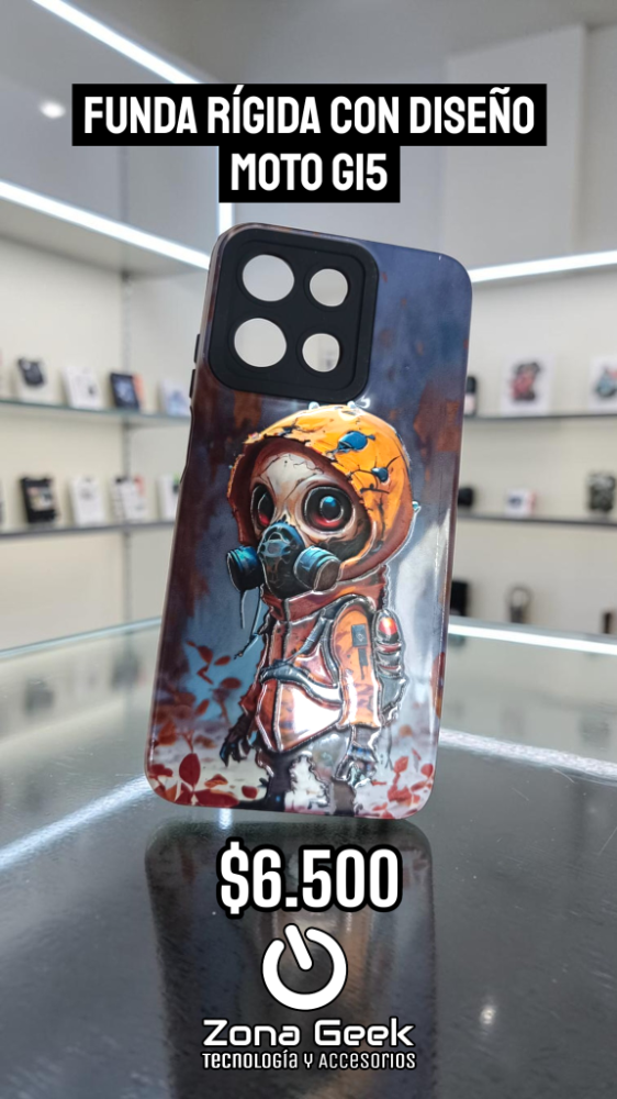 FUNDA RIGIDA DISEÑO 2 MOTO G15