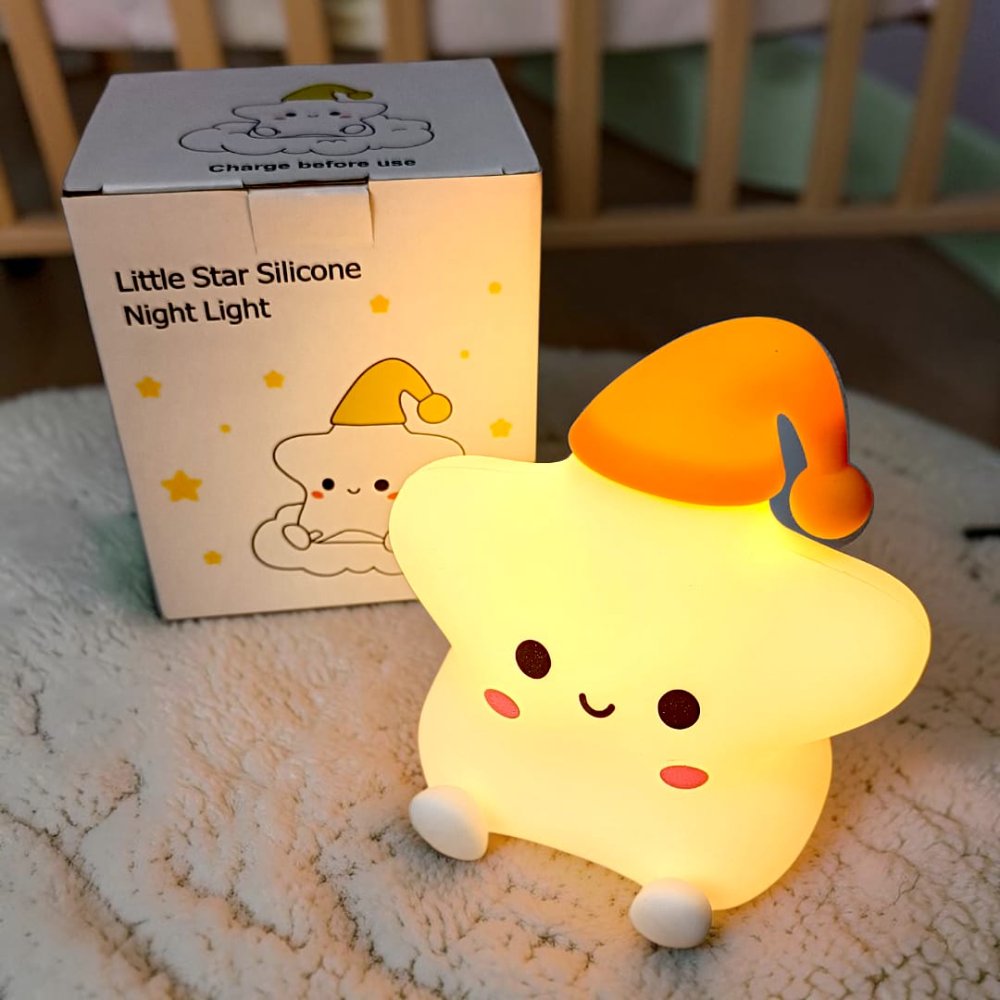 LÁMPARA ESTRELLA SILICONA