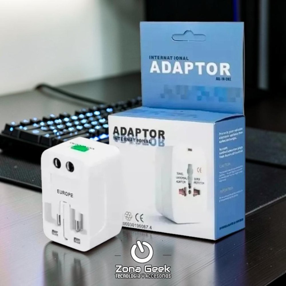 ADAPTADOR UNIVERSAL VIAJERO 125-250V