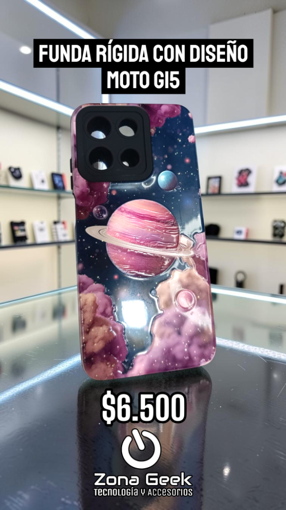 FUNDA RIGIDA DISEÑO MOTO G15