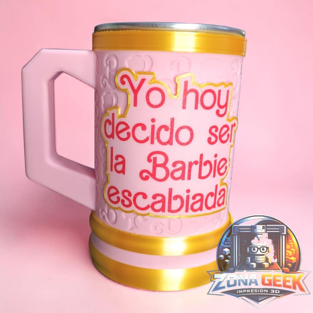 JARRA BARBIE ESCABIADA X 500 ML.
