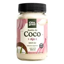Aceite de coco sabor ajo