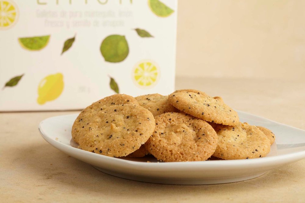 Galletas limon y lino