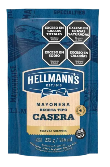 Mayonesa tipo casera