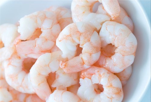 Langostinos pelados