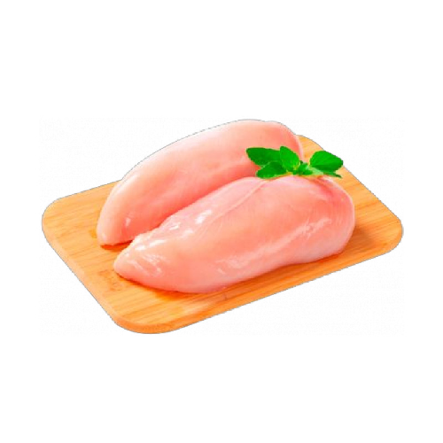 Suprema de pollo en bandeja