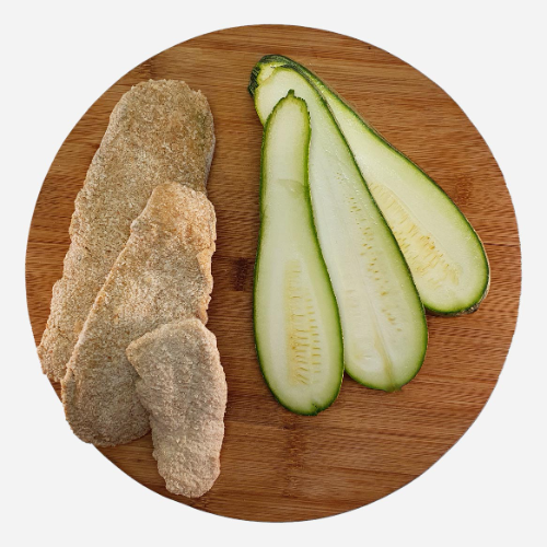Milanesas de zucchini