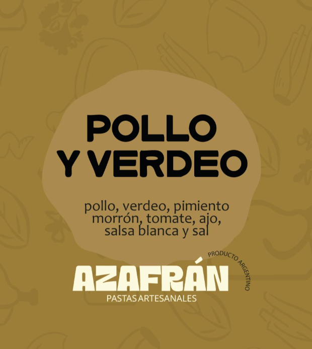Sorrentinos de pollo al verdeo
