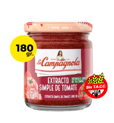 Extracto de tomates La Campagnola