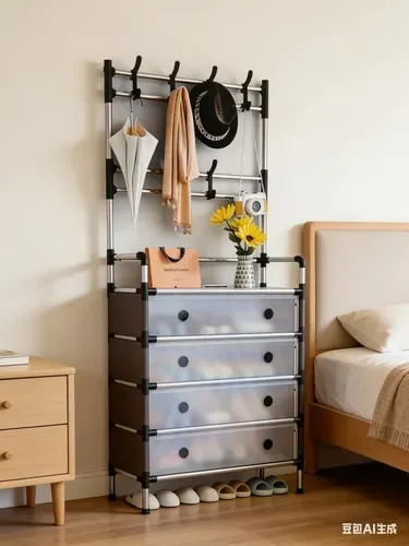 ORGANIZADOR ZAPATERO PERCHERO 2 EN 1