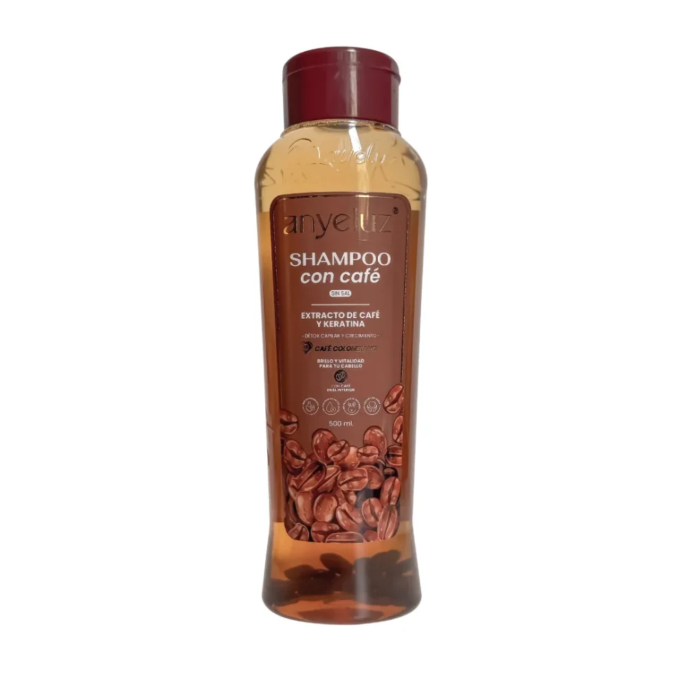 SHAMPOO CON CAFÉ ANYELUZ