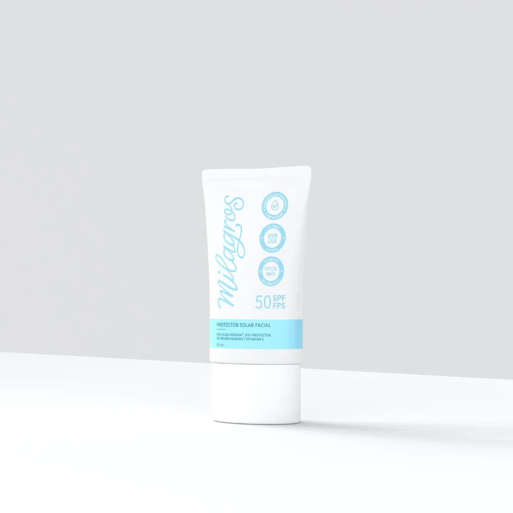 Protector Solar Facial sin Color