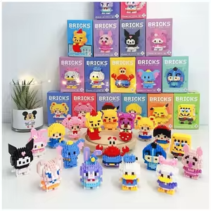 Mini legos variados dibujos animados