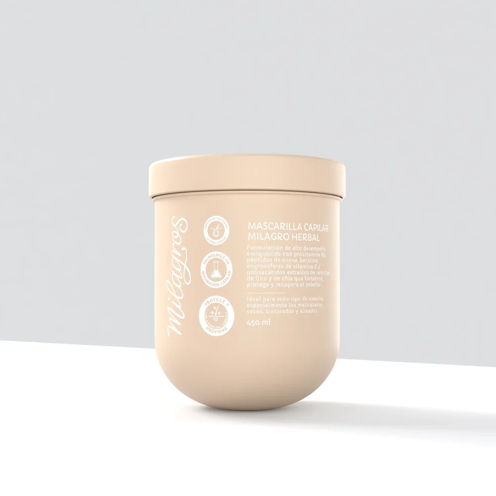 Mascarilla Capilar Milagro Herbal