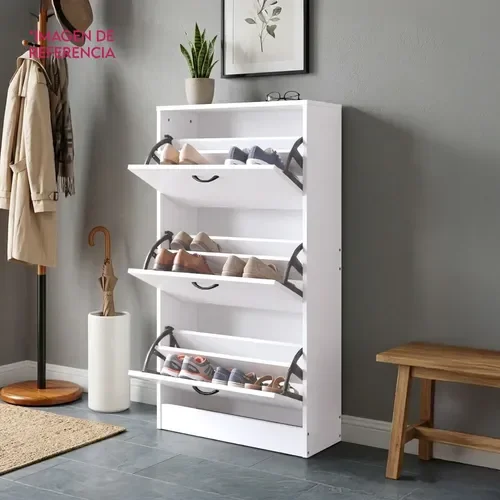 Organizador Zapatos Madera Mdf Hasta 12 Pares Refnicanor