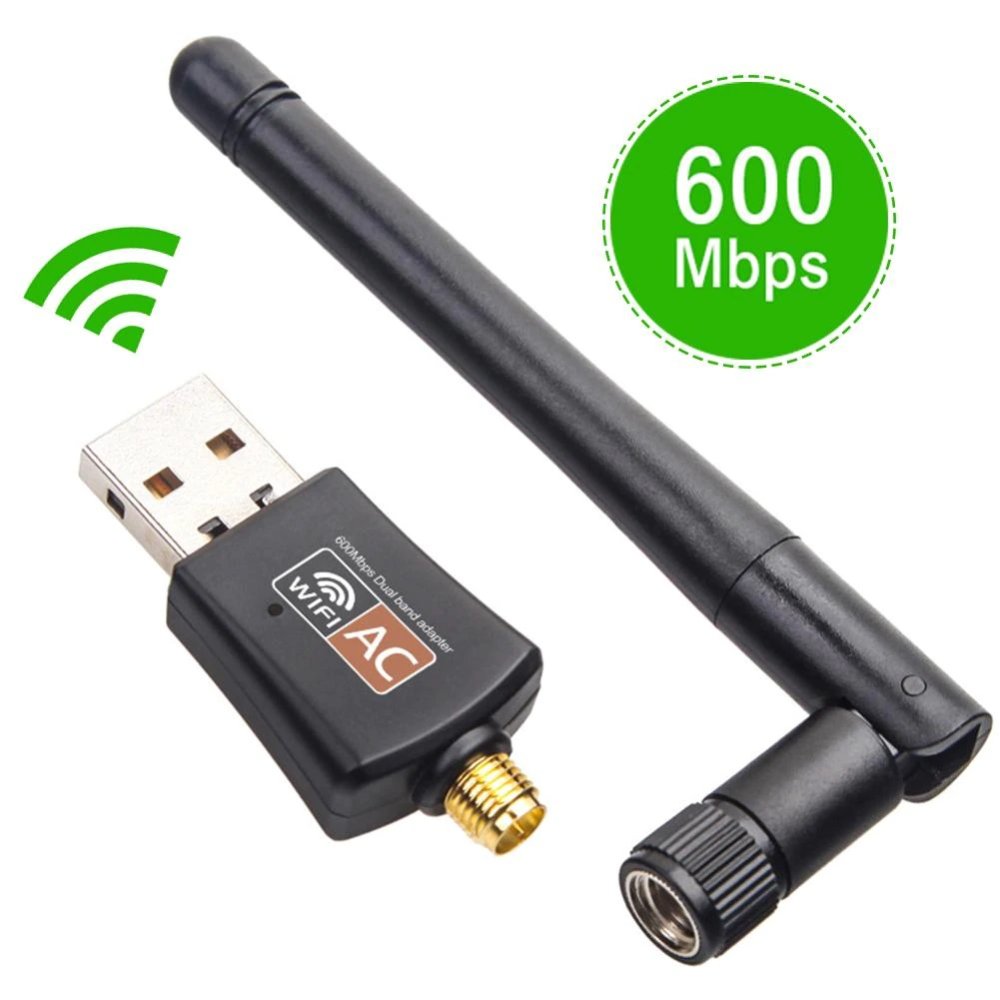 ADAPTADOR WIFI USB RTL 600MBs