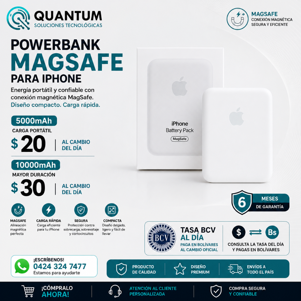 POWERBANK MAGSAFE APPLE
