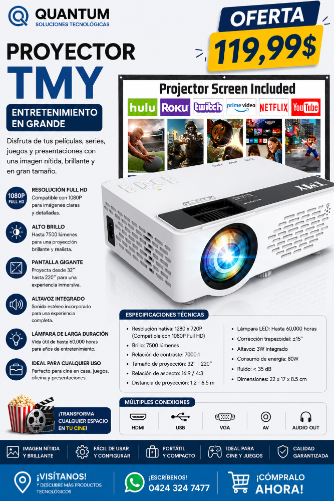PROYECTOR TMY