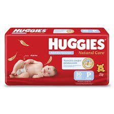 Huggies Natural care P por 30