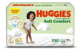 Huggies Soft Comfort XXG 50 pañales