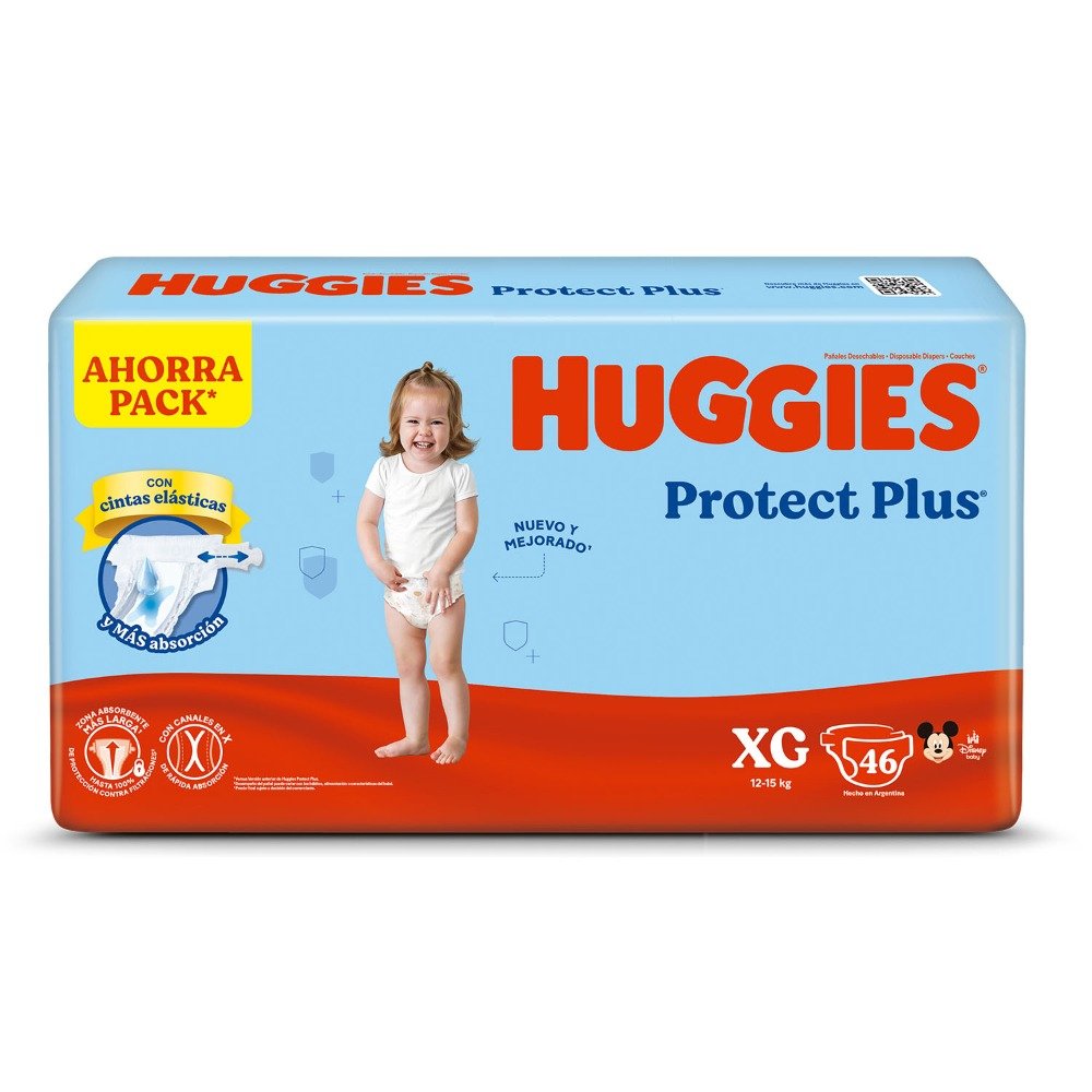 Huggies Protect Plus Xg por 46