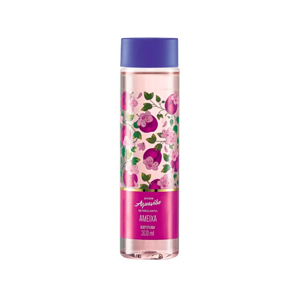 BODY SPLASH AVON AQUAVIBE AMEIXA 300ML
