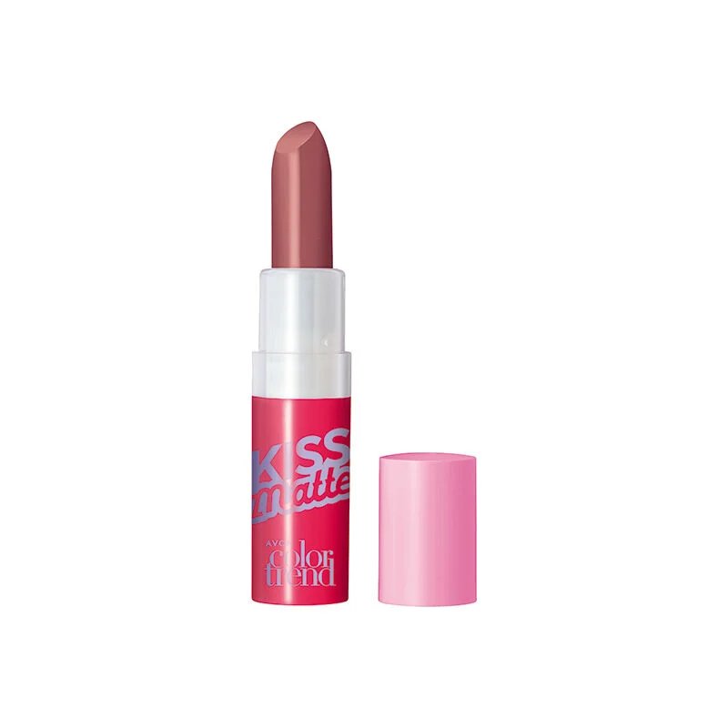 BATOM AVON COLOR TREND KISS MATTE ROSE IN LOVE 3,6G