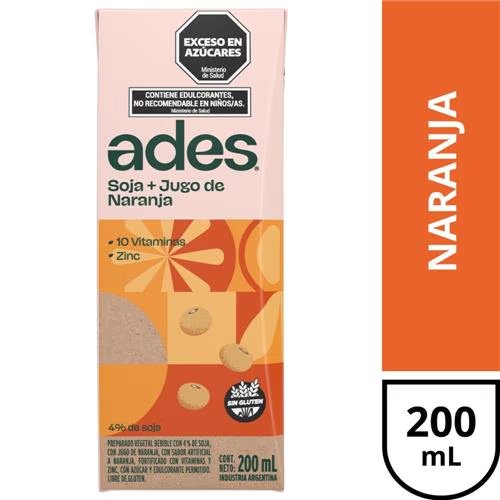 ADES NARANJA 200ML