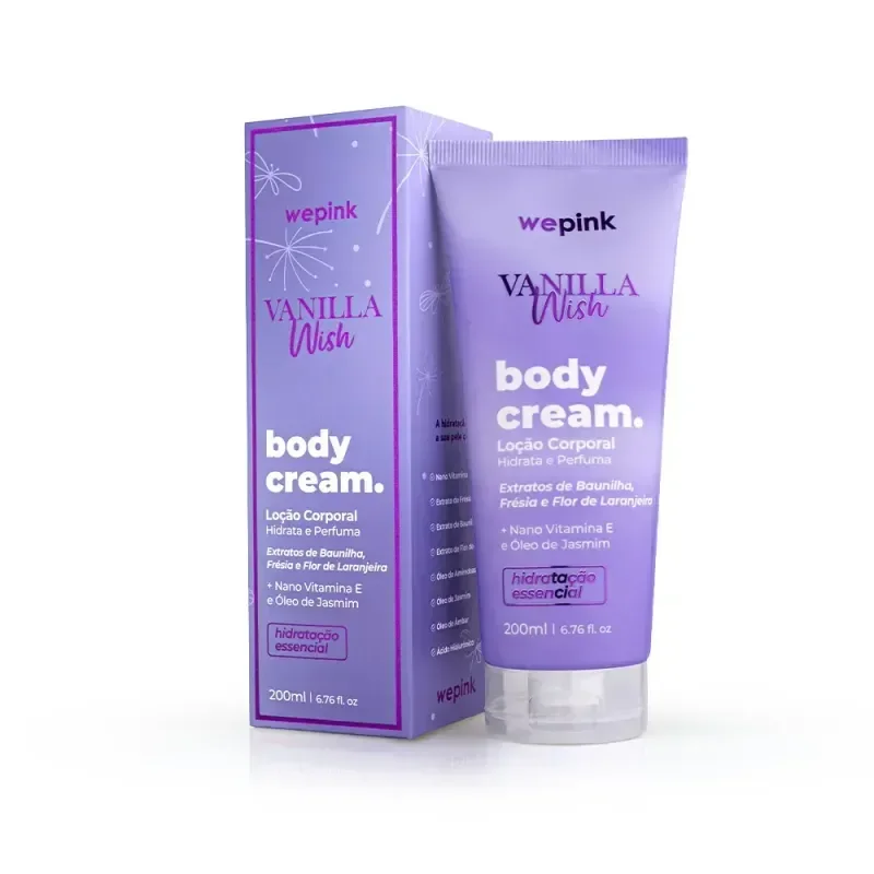 CREMA CORPORAL BODY CREAM WEPINK VANILLA WISH 200ML