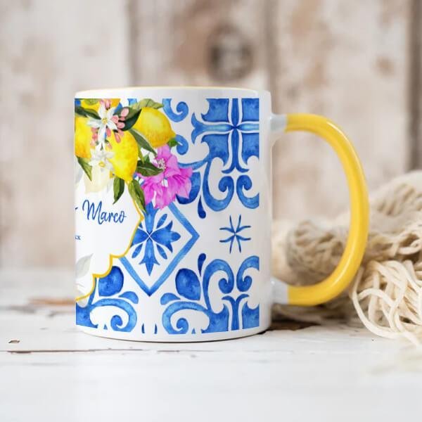 Mug personalizado blanco de 11 oz