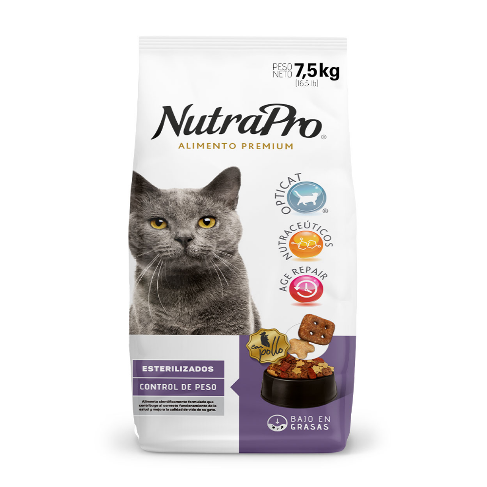 NUTRA PRO GATOS ESTERILIZADOS