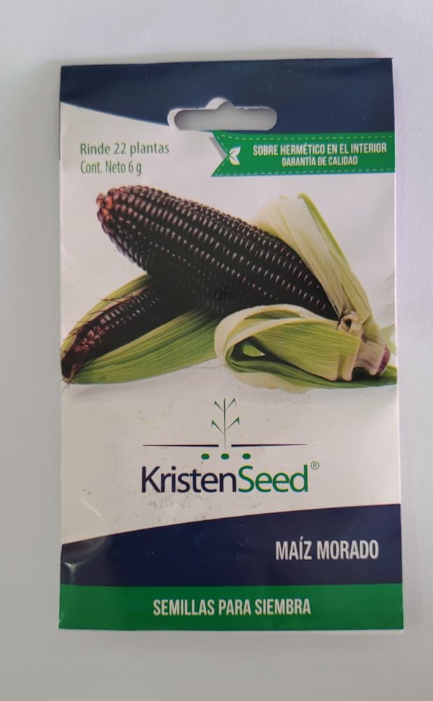Semilla Maiz Morado Kristen Seeds / Sobrecito