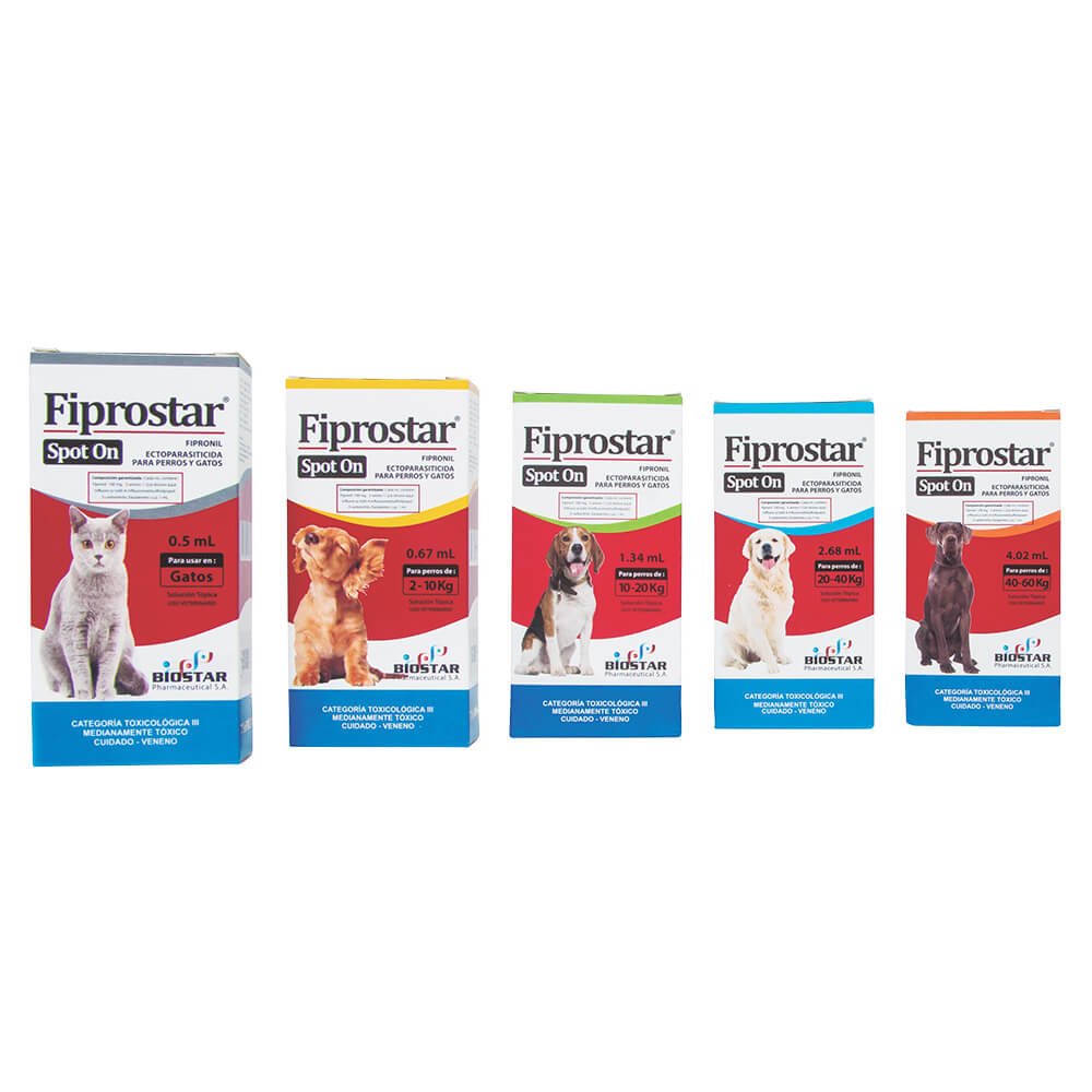 Fiprostar Spot On 10-20 Kgs / Pipeta 1.34 Ml