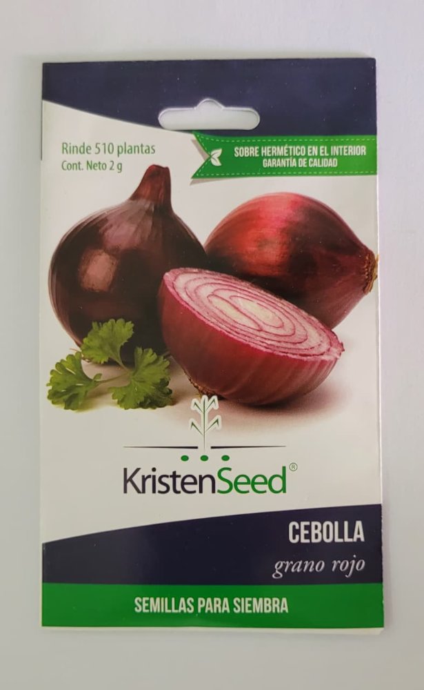 Semilla Cebolla Morada Kristen Seeds / Sobrecito