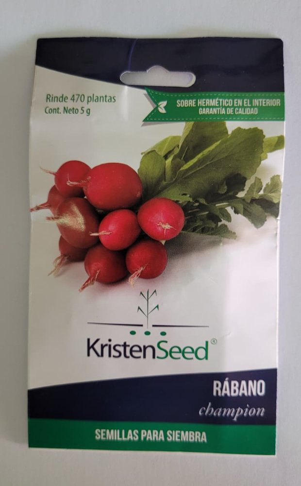 Semilla Rabano Kristen Seeds / Sobrecito
