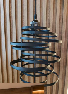 LAMP TORNADO NEGRA