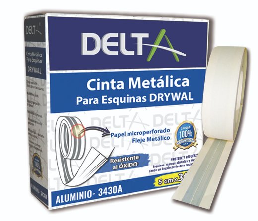 CINT METALICA/PAPEL *30 Mtrs drywall