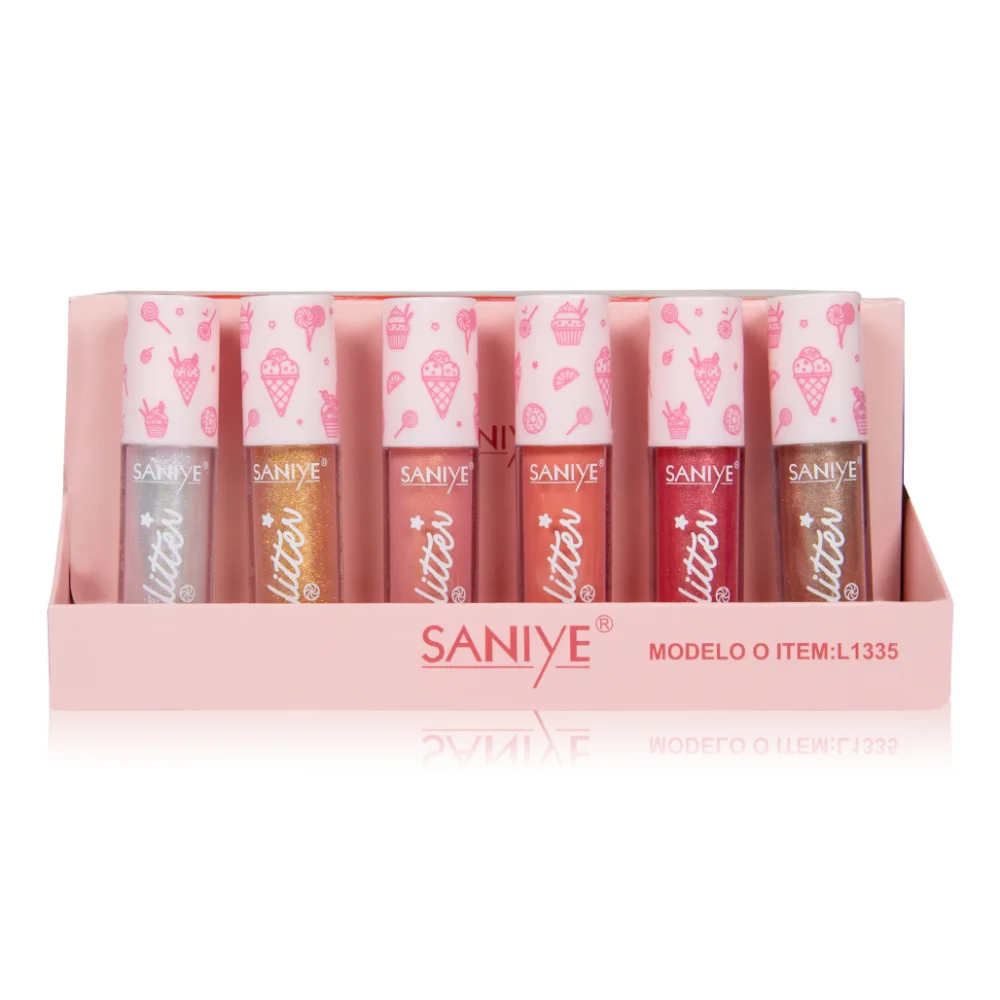 LIP GLOSS GLITTER SANIYE