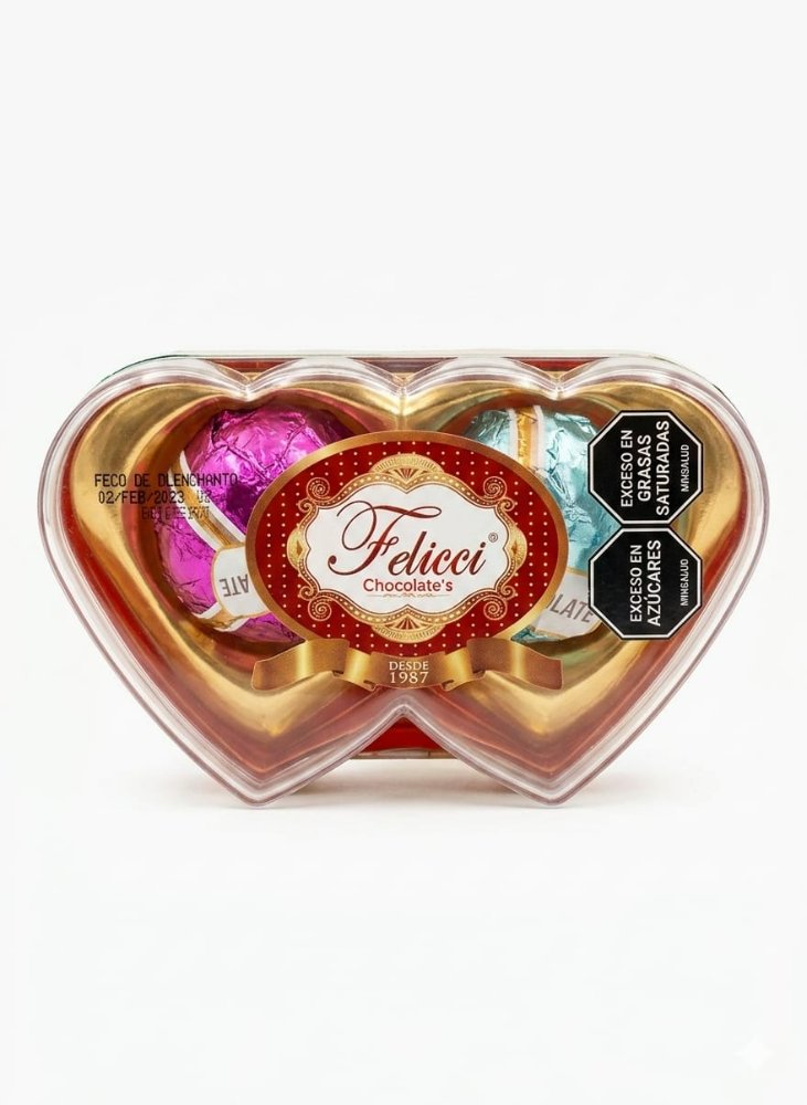 CHOCOLATE CORAZON X 2