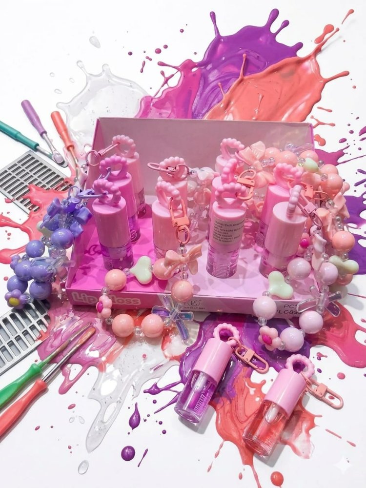 BRILLO LLAVERO LIP GLOSS POLYAR