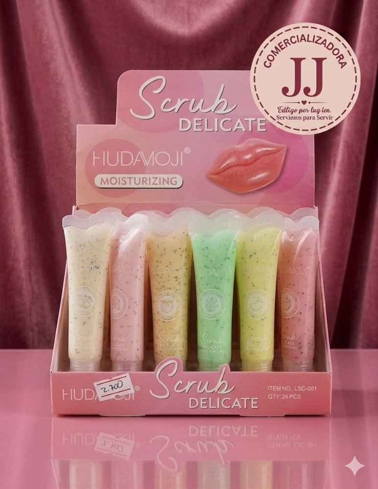 EXFOLIANTE LABIOS FRUTAS HUDAMOJI