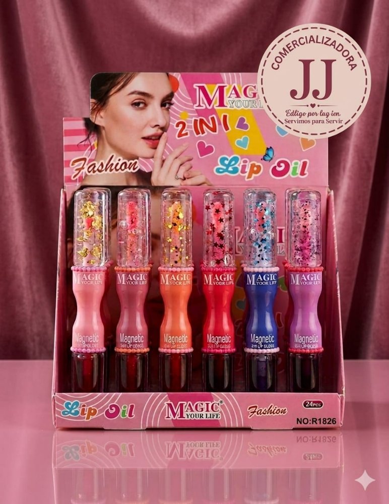 LIP OIL DOBLE CON TINTA