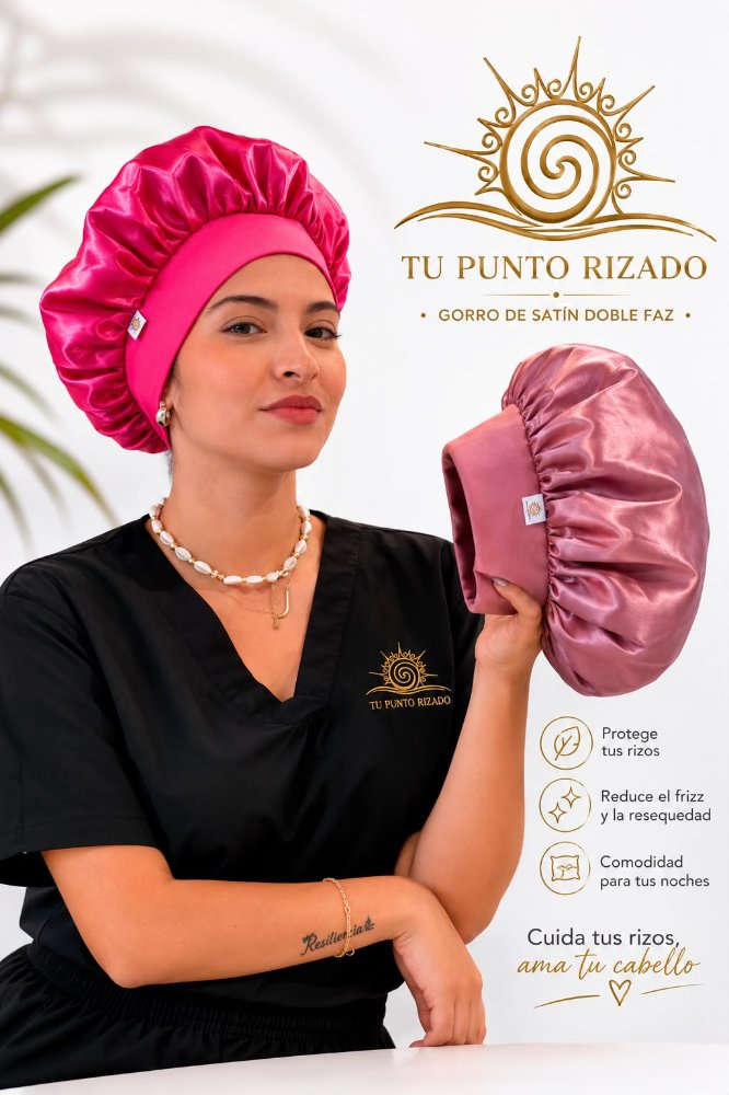 Gorro de satin