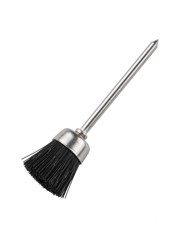 Cepillo escoba grande Negro para pulir con eje